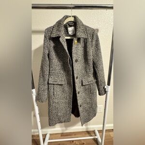 Sam Edelman Black and White Tweed Jacket
